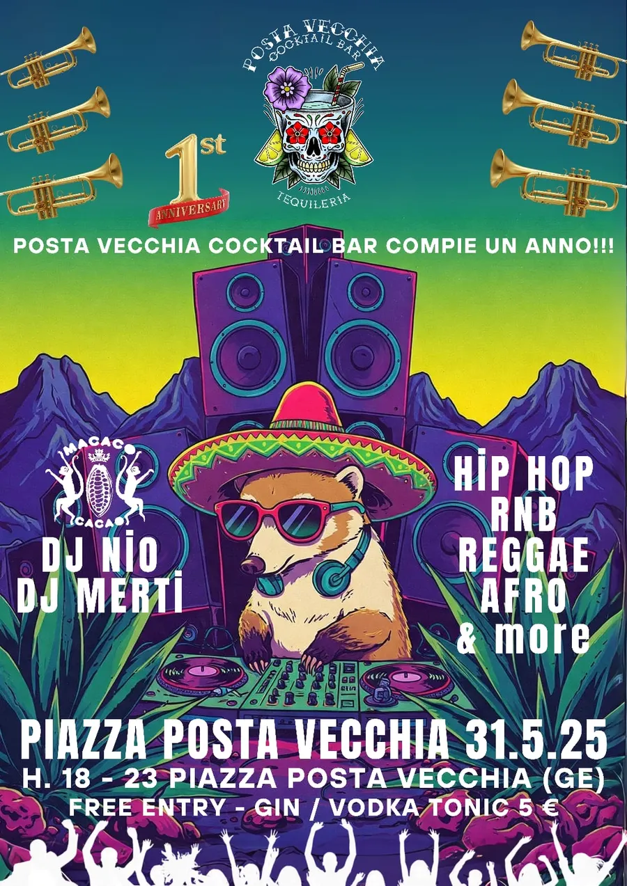 Festa per il primo compleanno del locale