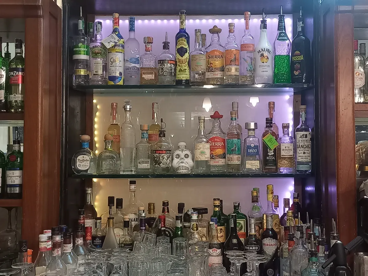 Gli scaffali dei distillati